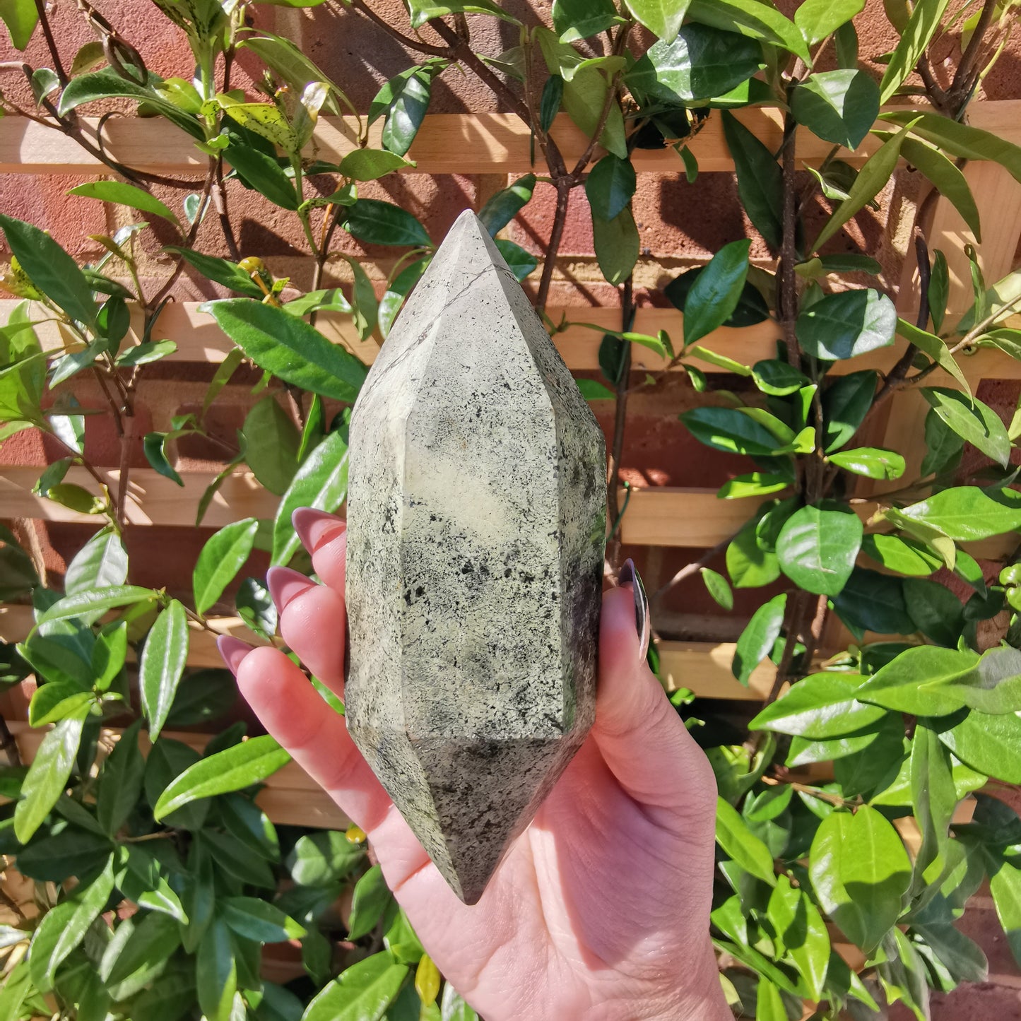 *Rare* Double Terminated Leopard Stone Points from Nyanga, Zimbabwe