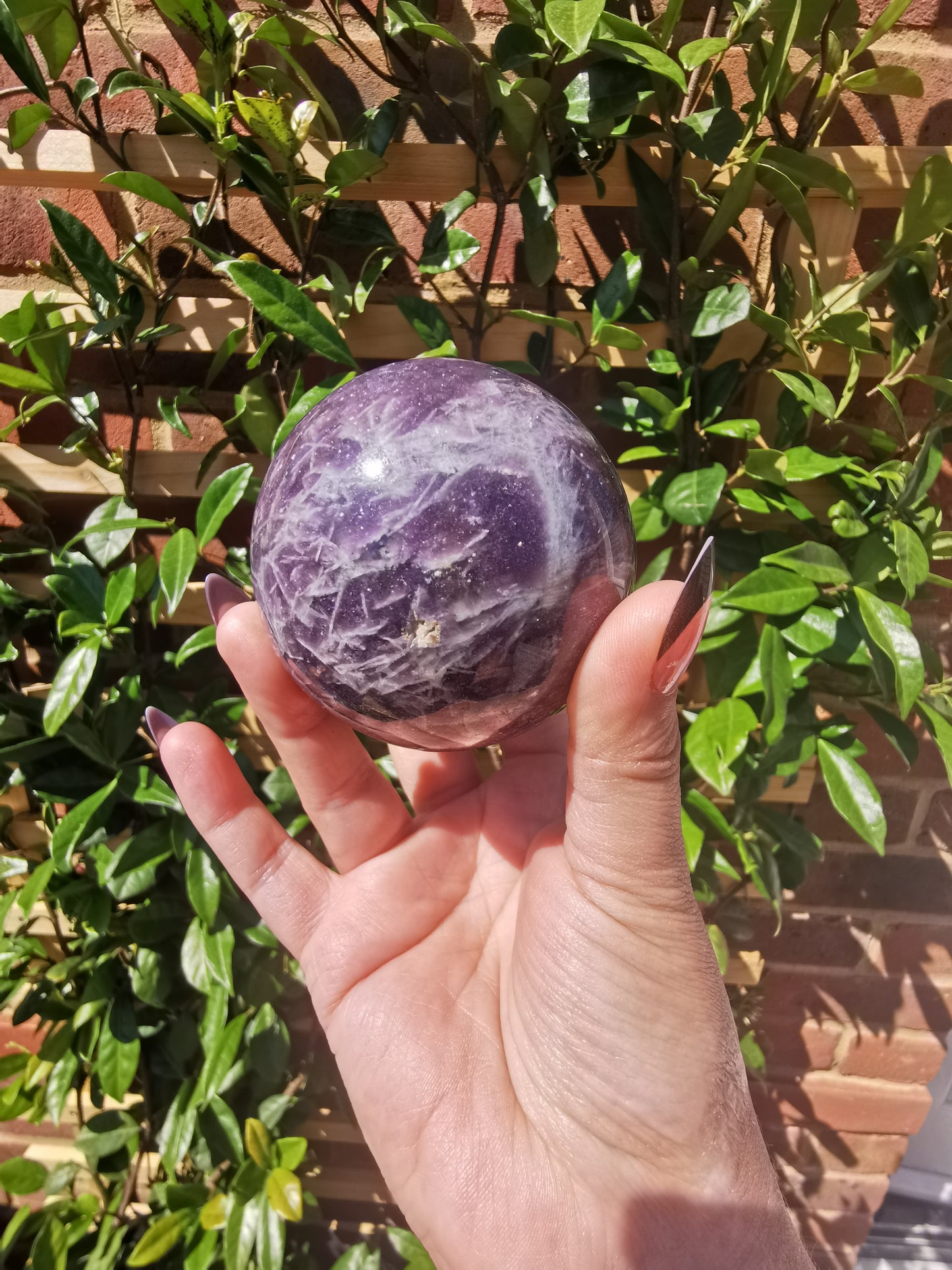 Lepidolite with Rubellite Spheres from Ambatondrazaka, Madagascar