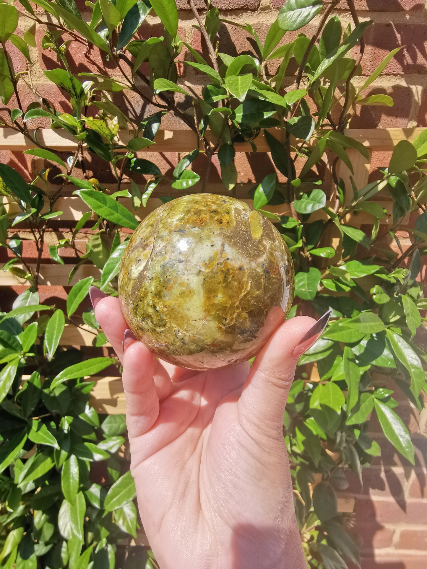 Green Opal Spheres from Madagascar