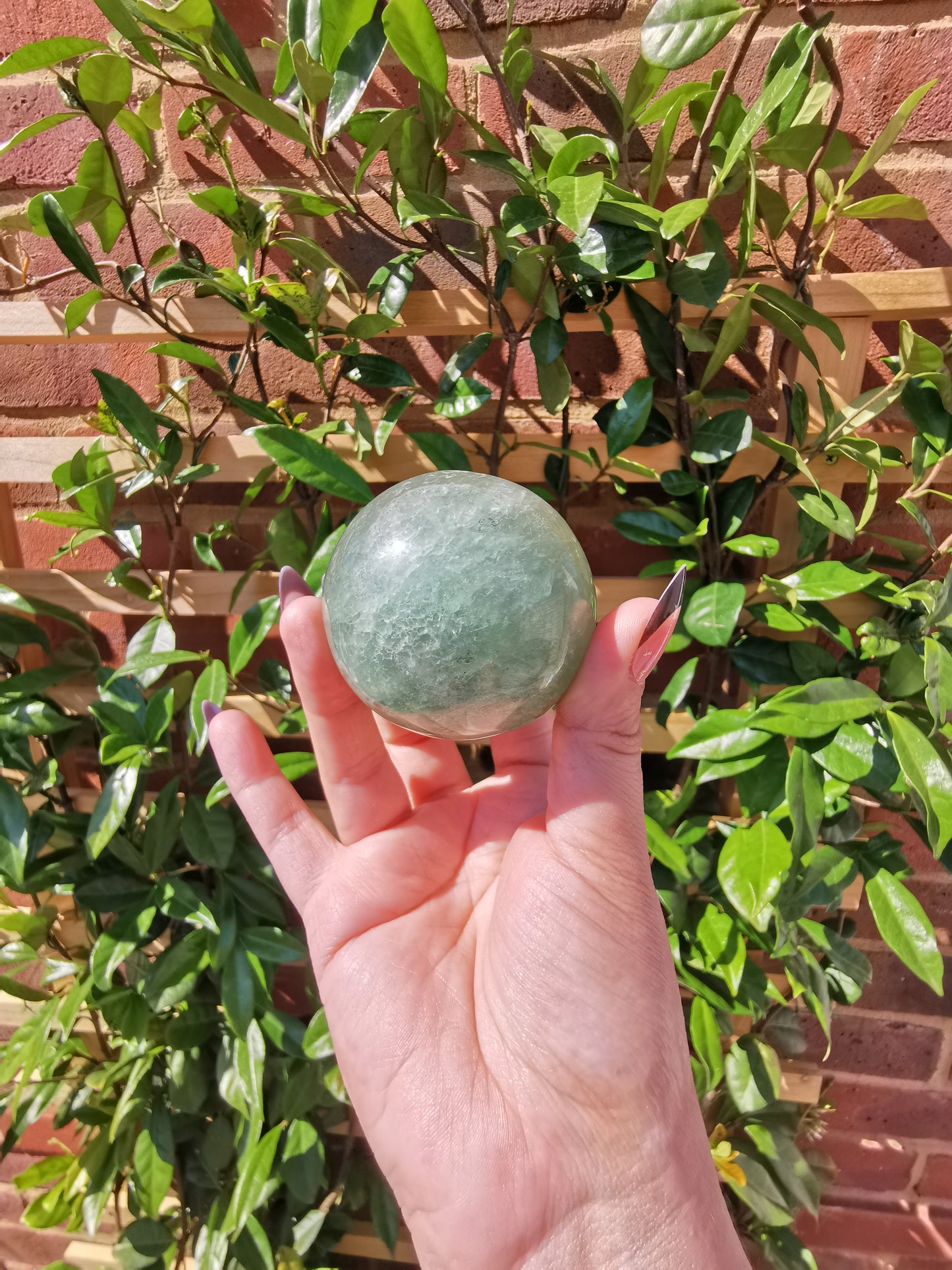 Green Flourite Spheres from Madagascar