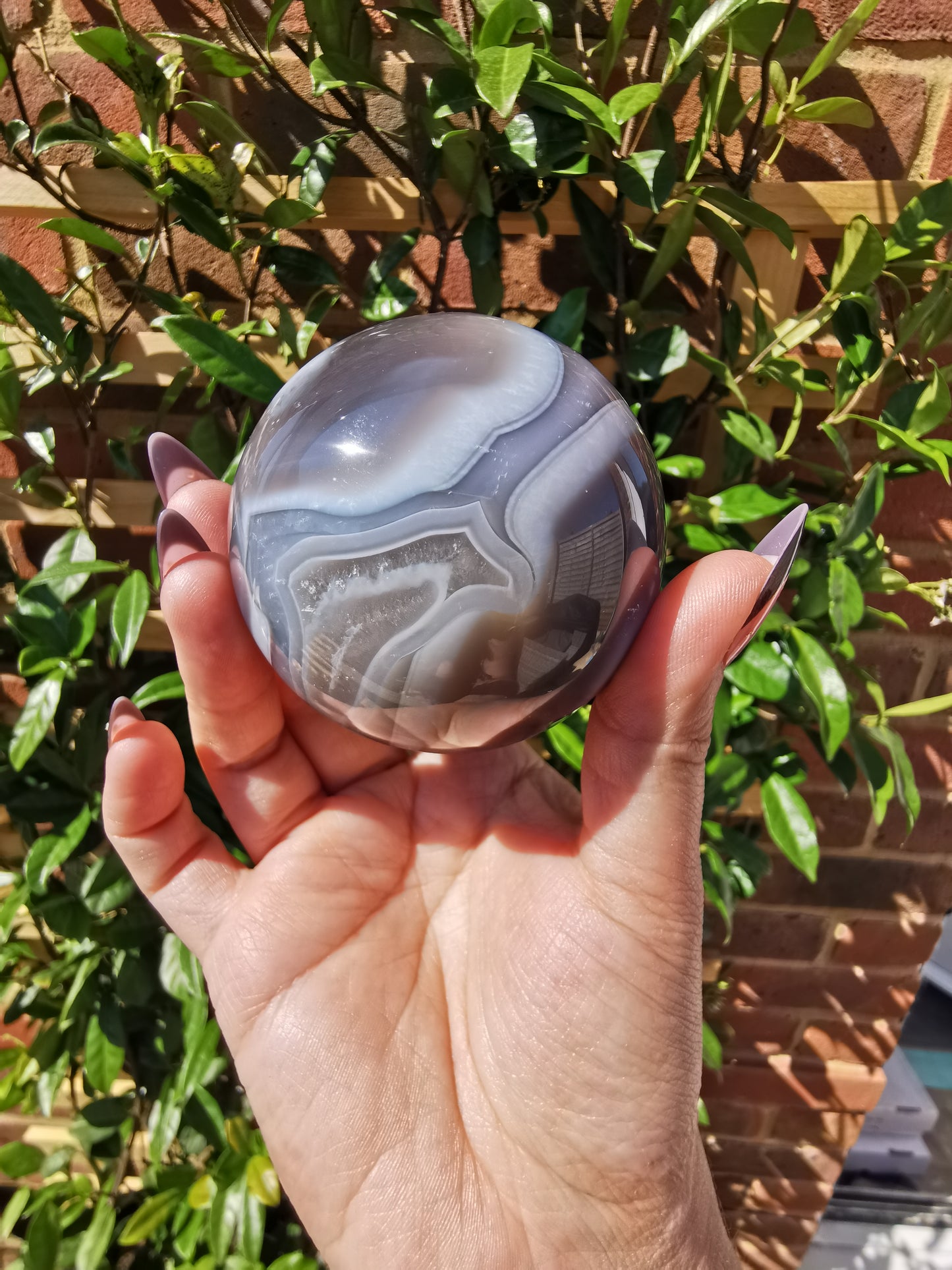 Banded Agate Spheres from Madagascar