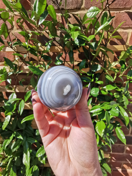 Banded Agate Spheres from Madagascar