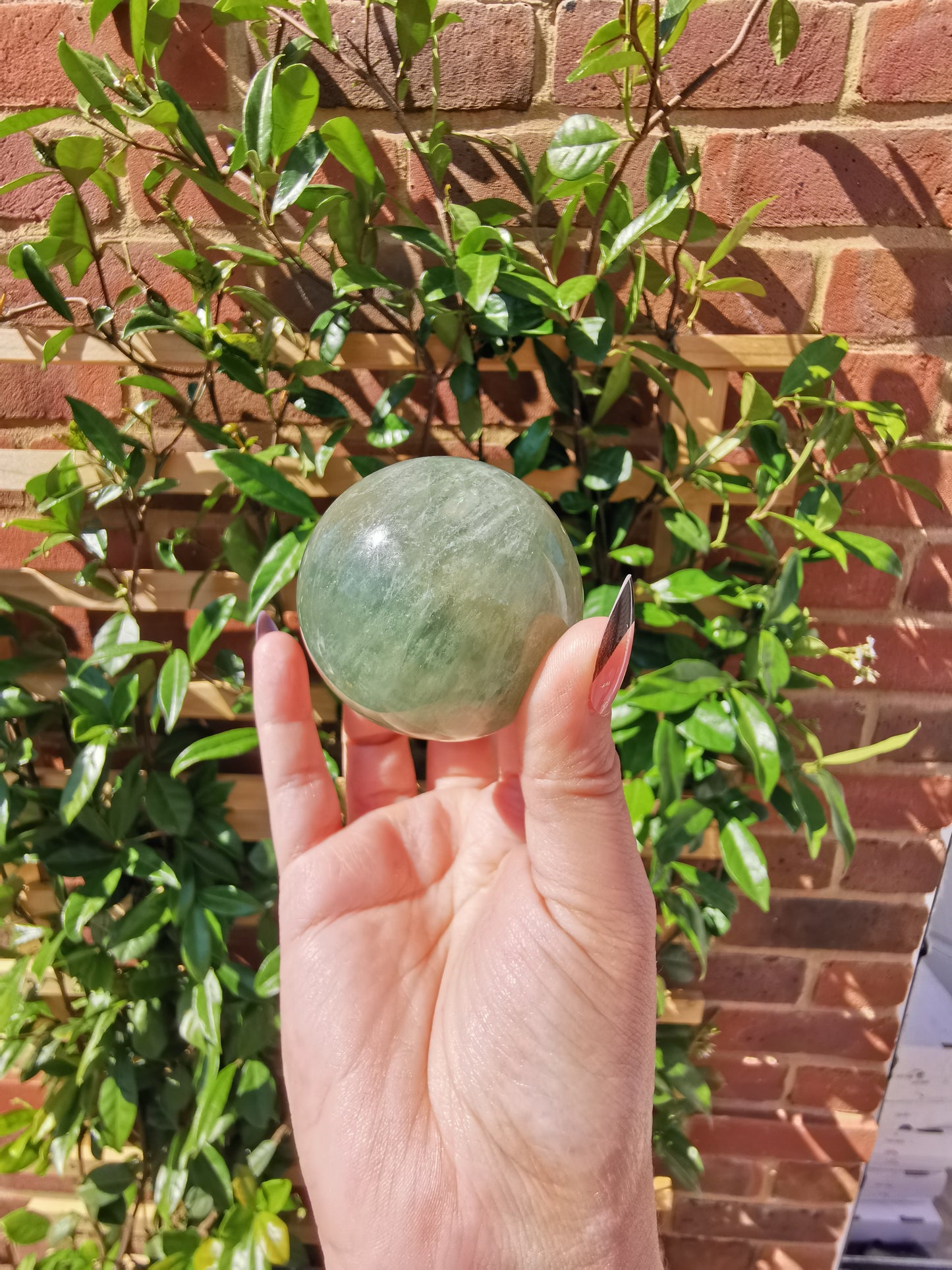 Green Flourite Spheres from Madagascar