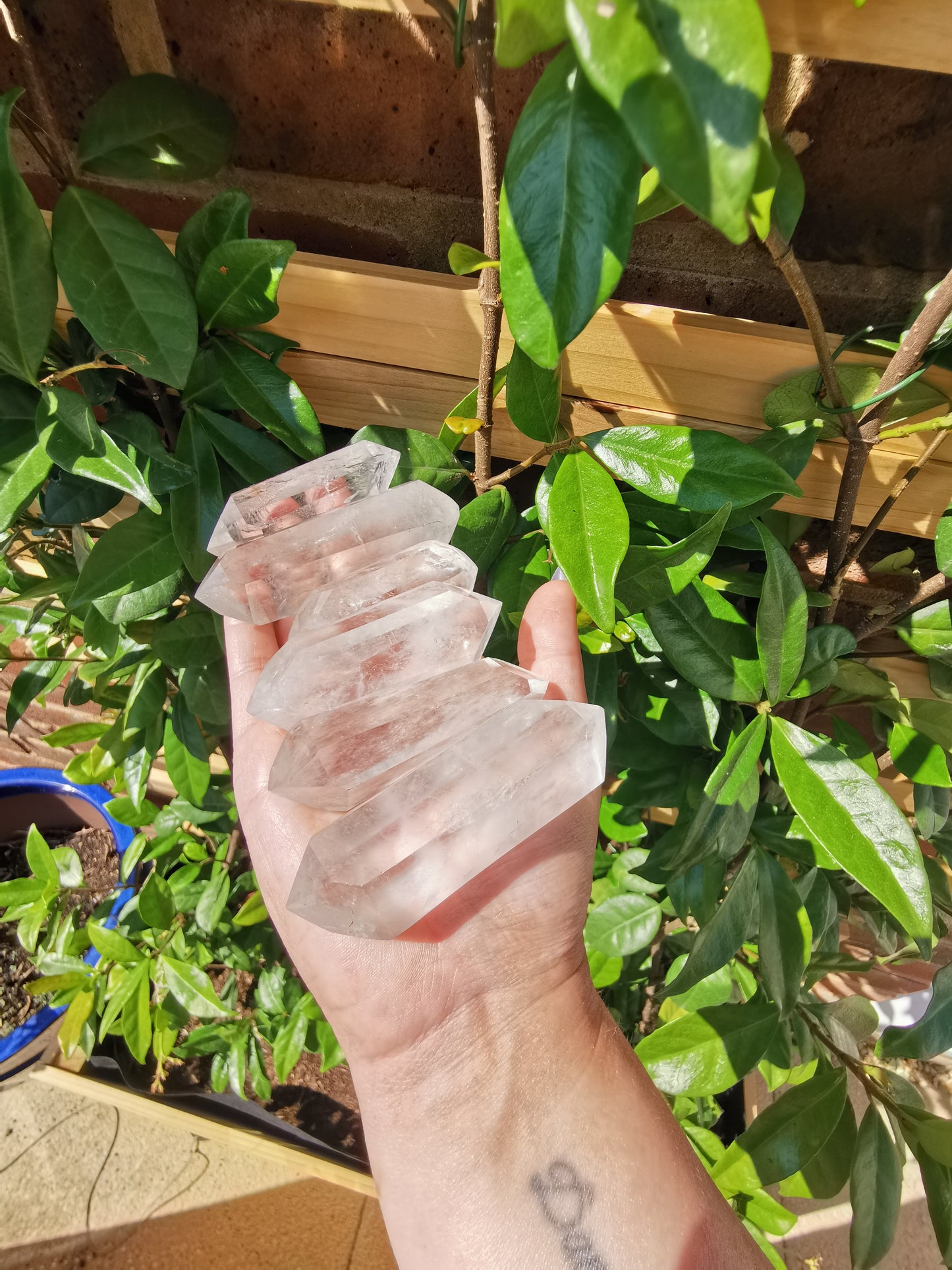 Double Terminated Clear Quartz from Madagascar