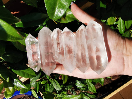 Double Terminated Clear Quartz from Madagascar