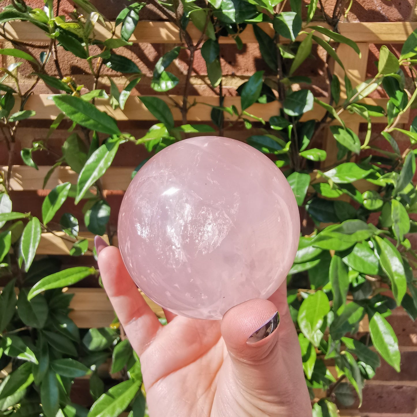 Rose Quartz Spheres from Ambatondrazaka, Madagascar
