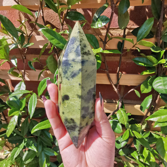 *Rare* Double Terminated Leopard Stone Points from Nyanga, Zimbabwe