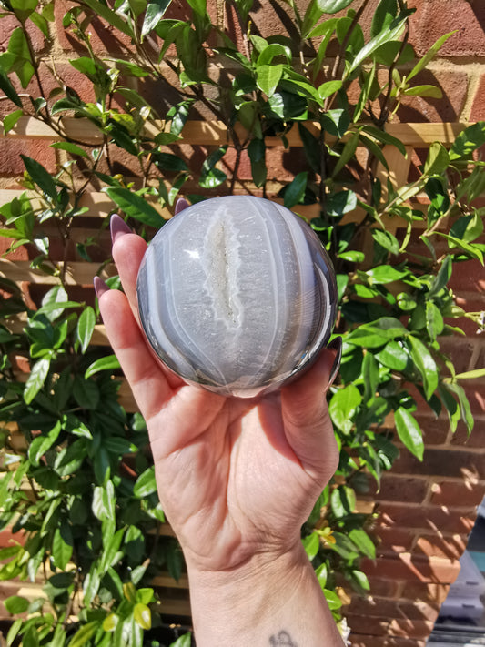 Banded Agate Spheres from Madagascar