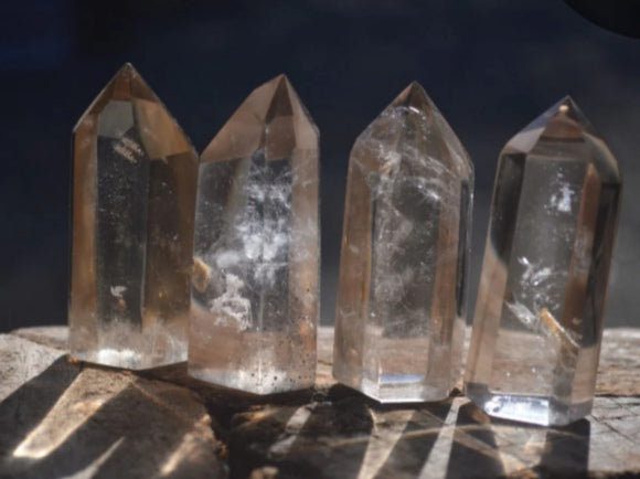 Smokey Quartz Points from Madagascar