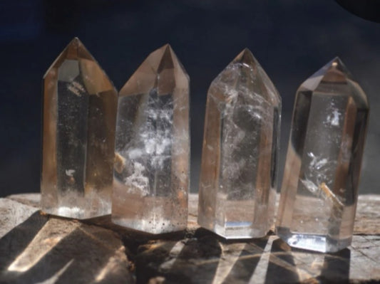 Smokey Quartz Points from Madagascar