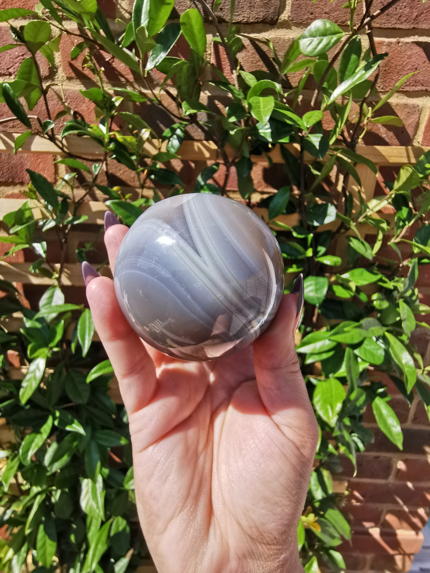 Banded Agate Spheres from Madagascar