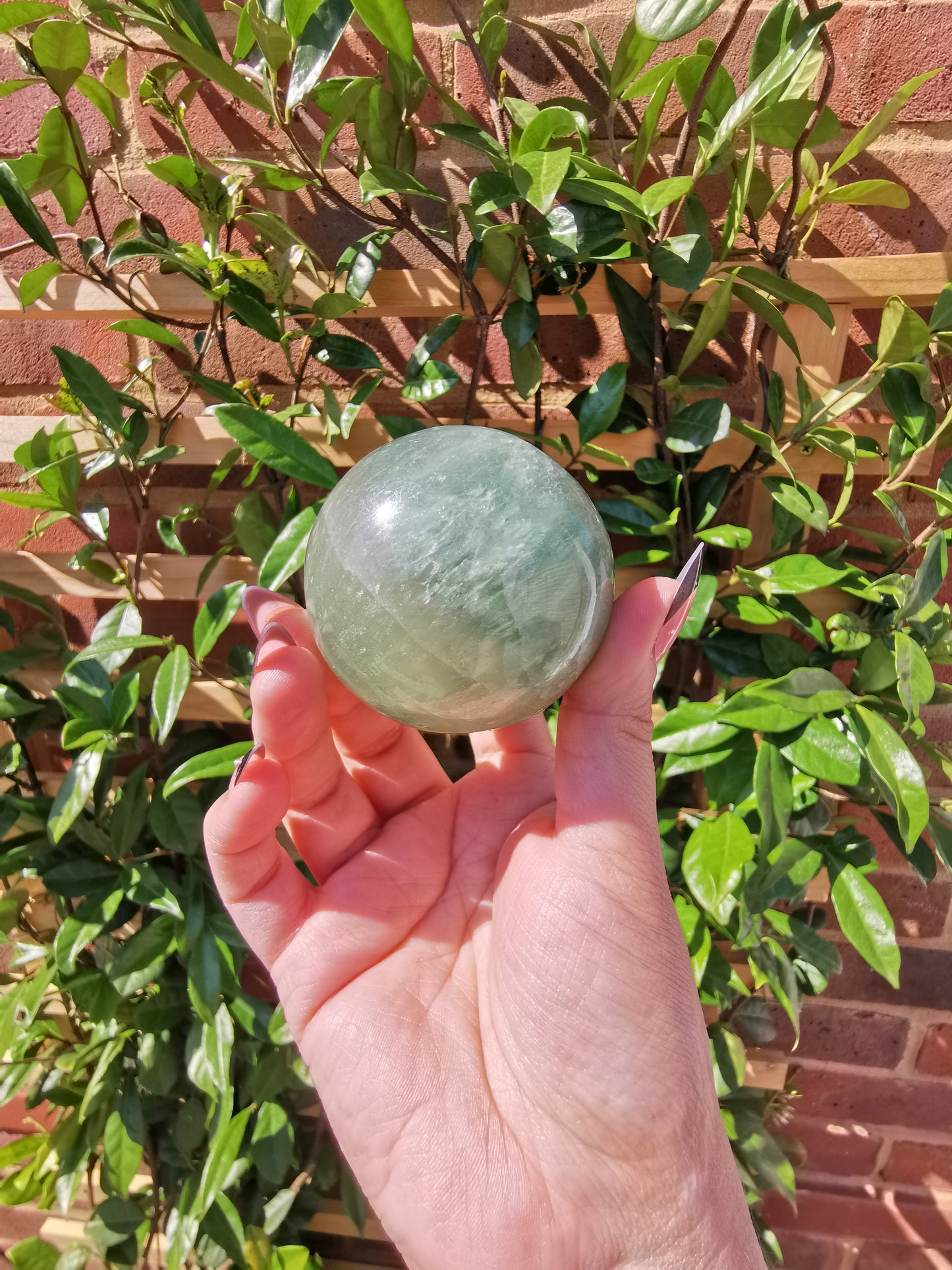 Green Flourite Spheres from Madagascar