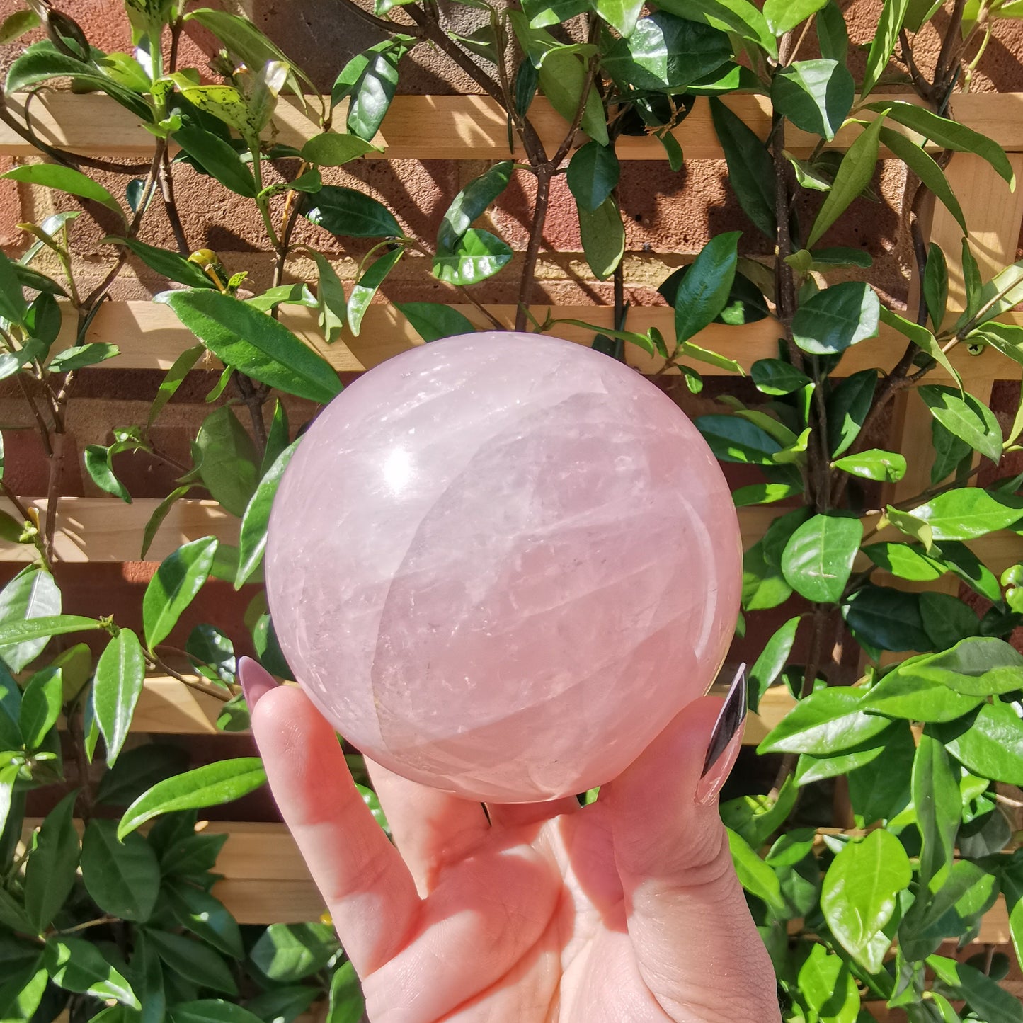 Rose Quartz Spheres from Ambatondrazaka, Madagascar