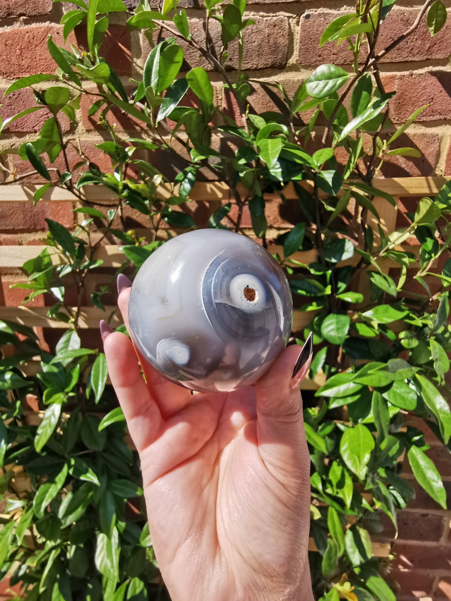Banded Agate Spheres from Madagascar