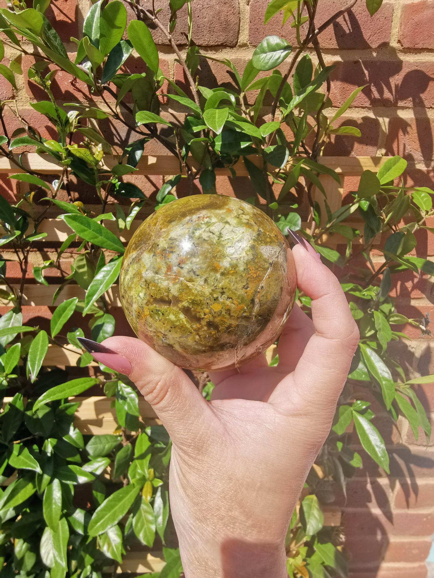 Green Opal Spheres from Madagascar