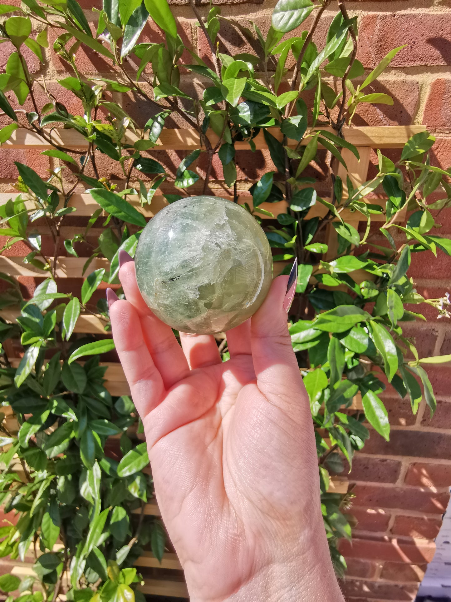 Green Flourite Spheres from Madagascar