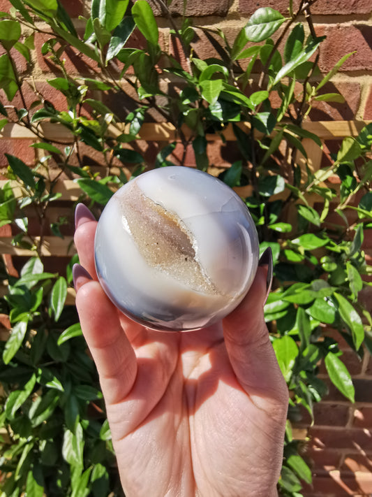 Banded Agate Spheres from Madagascar