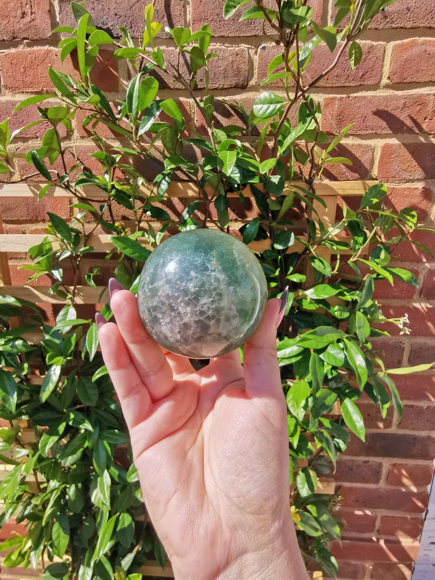 Green Flourite Spheres from Madagascar