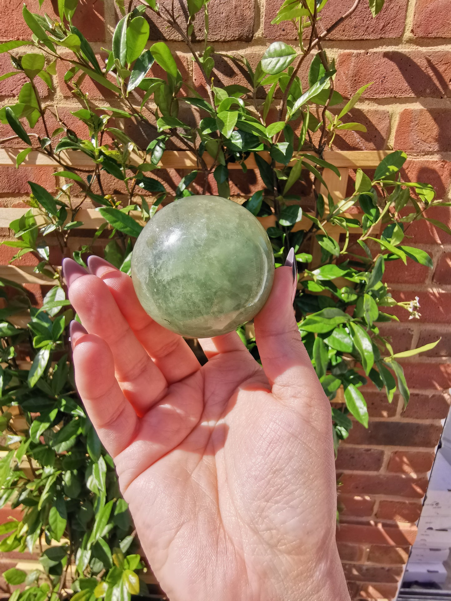 Green Flourite Spheres from Madagascar